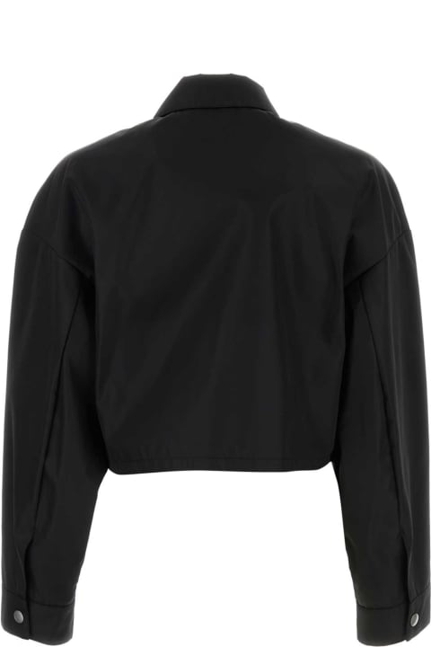 Coats & Jackets for Women Prada Black Re-nylon Jacket