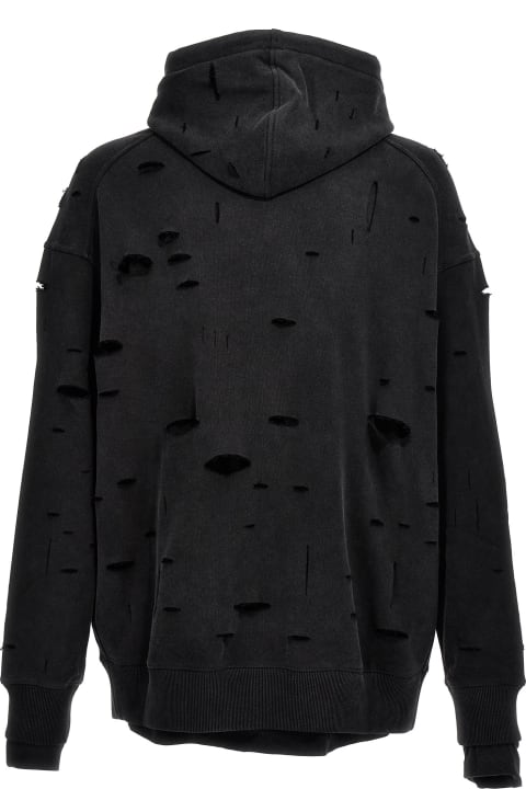 Givenchy Sale for Men Givenchy Logo Hole Hoodie