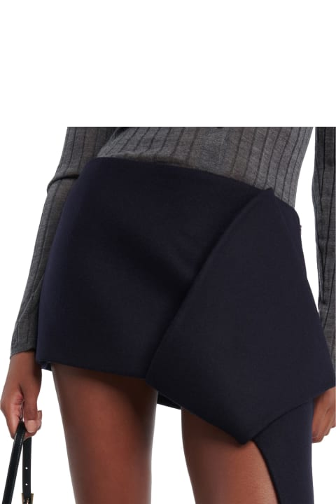 Prada for Women Prada Wool Mini Skirt