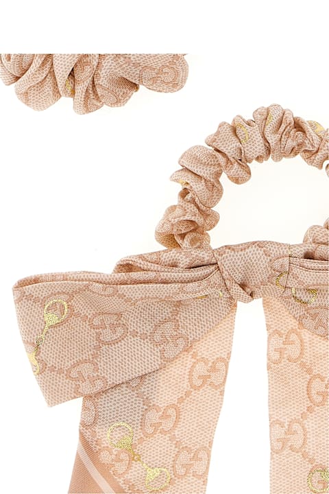 Hair Accessories for Women Gucci 2-pack Elastic 'morsetto' Hair