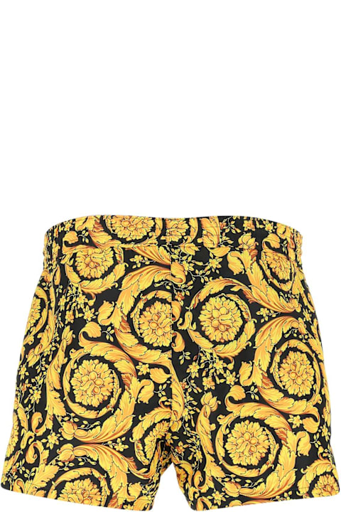 Homeware Versace Printed Polyester Swimming Shorts