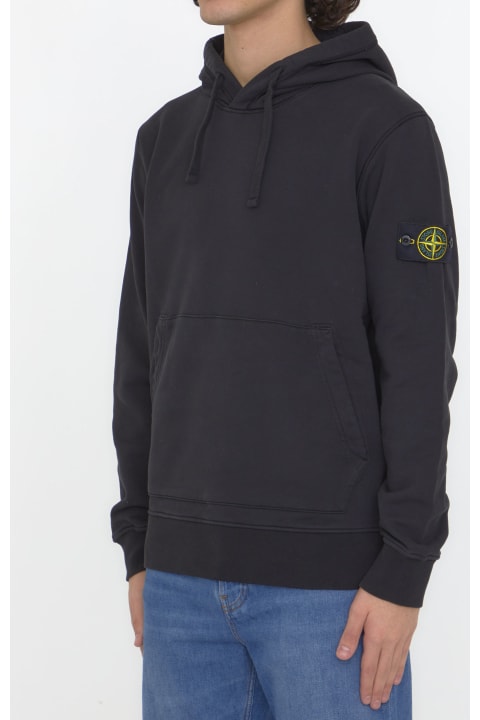 Stone Island Fleeces & Tracksuits for Men Stone Island Cotton Hoodie