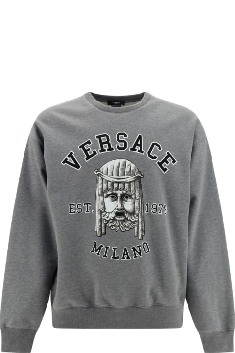Homeware Versace Mask Print Sweatshirt