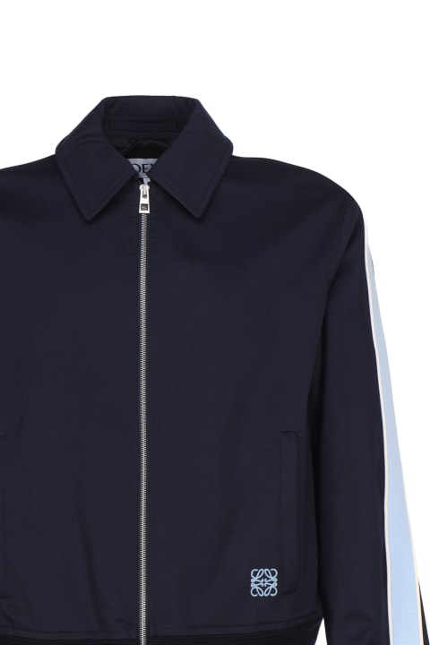 Loewe Coats & Jackets for Men Loewe Jacket With Zip And Side Band