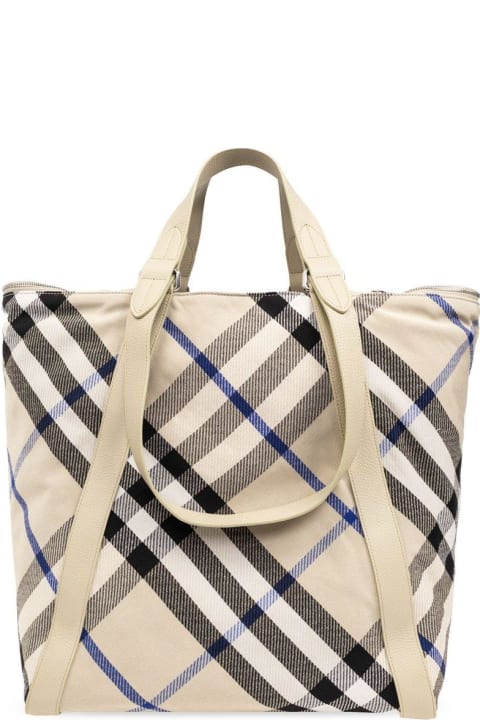 Burberry Sale for Women Burberry Festival Checked Top Handle Bag