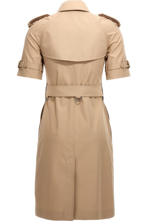 Short-sleeved Trench Coat