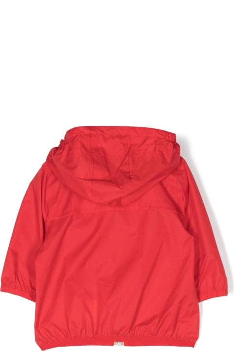Topwear for Baby Girls K-Way K-way Coats Red