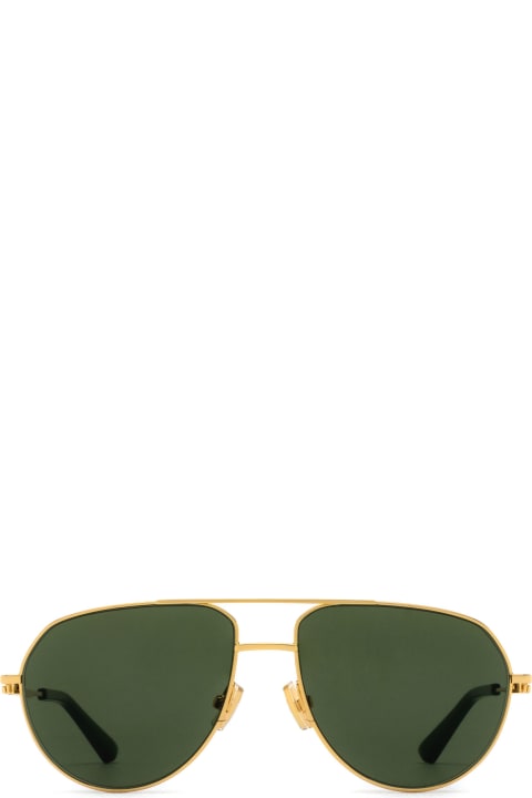 Bottega Veneta Eyewear Eyewear for Women Bottega Veneta Eyewear Bv1302s Gold Sunglasses