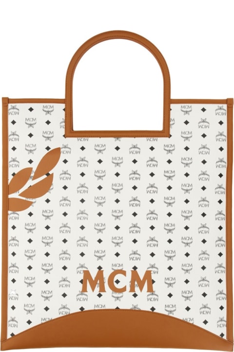 MCM for Women MCM Tote Fold Bag "aren" Xl