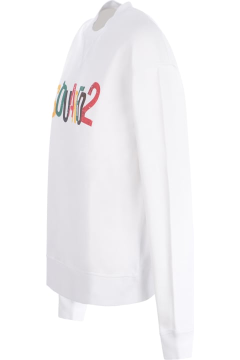 Fleeces & Tracksuits for Women Dsquared2 Sweatshirt Dsquared2 In Cotton