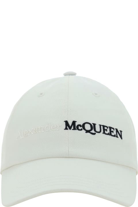 Alexander McQueen Accessories for Men Alexander McQueen Alexander Mcqueen Logo Embroidered Baseball Cap
