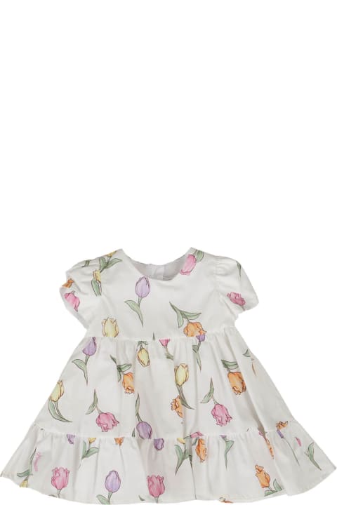 Monnalisa Dresses for Baby Girls Monnalisa Primavera Popeline