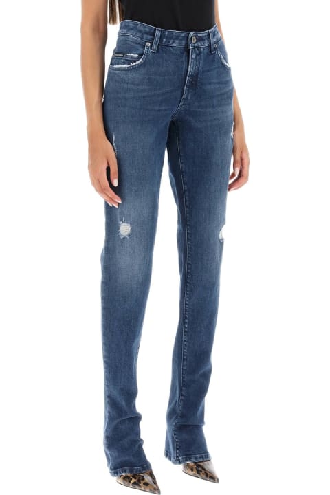 Jeans for Women Dolce & Gabbana Low Rise Trumpet Jeans