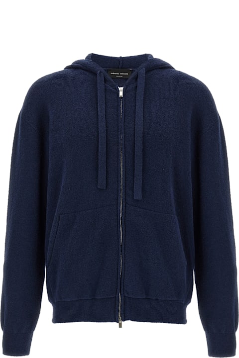Roberto Collina Fleeces & Tracksuits for Men Roberto Collina Terry Hoodie