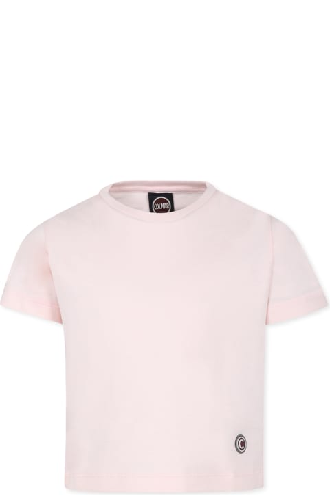 أدوات منزلية Colmar Pink T-shirt For Girl With Logo