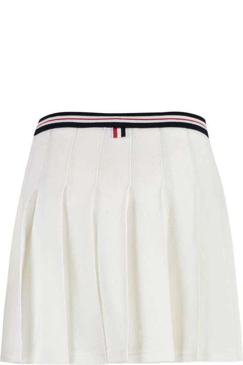 Thom Browne for Women Thom Browne Pleated Mini Skirt