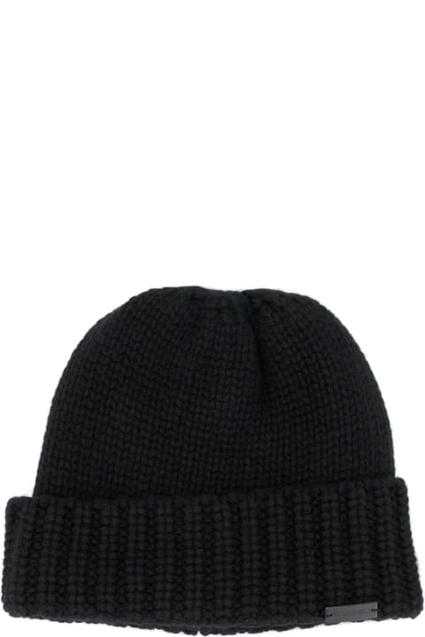 Saint Laurent Hats for Men Saint Laurent Hat Bonnet Uni Maill