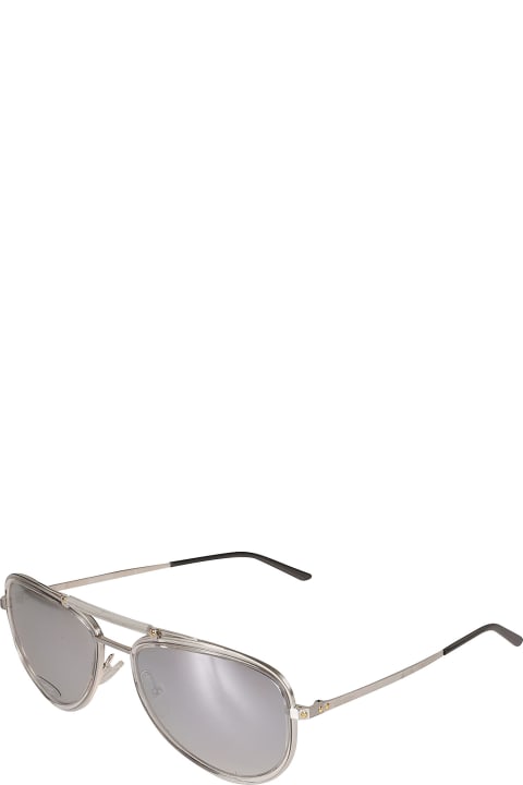 Cartier Eyewear Eyewear for Women Cartier Eyewear Thick Aviator Sunglasses