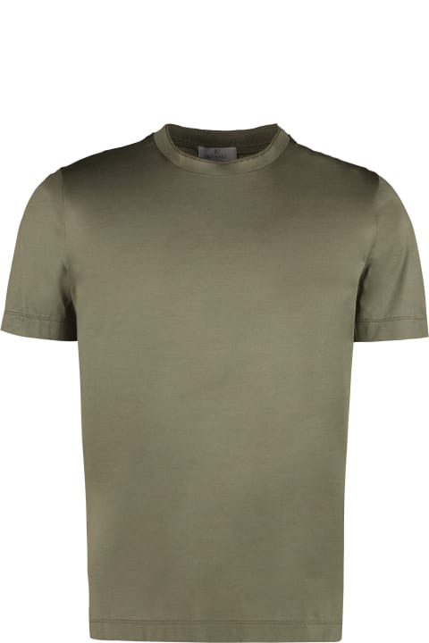 Canali for Men Canali Cotton Crew-neck T-shirt