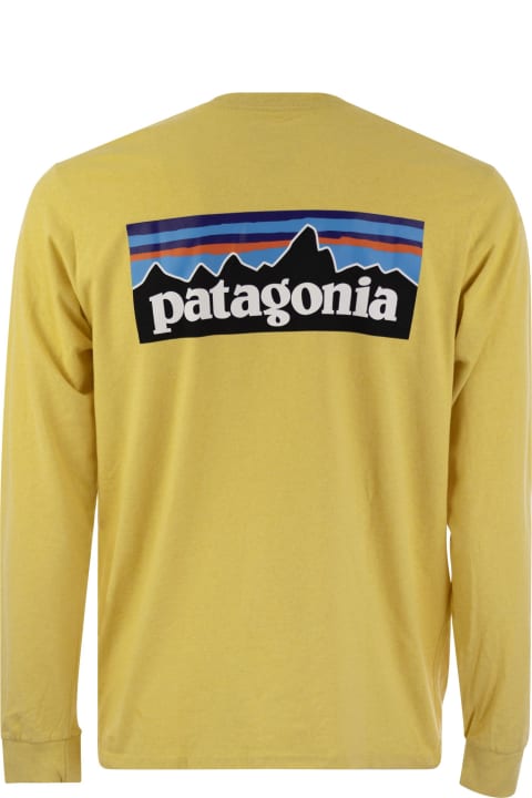 Patagonia Topwear for Men Patagonia T-shirt With Logo Long Sleeves
