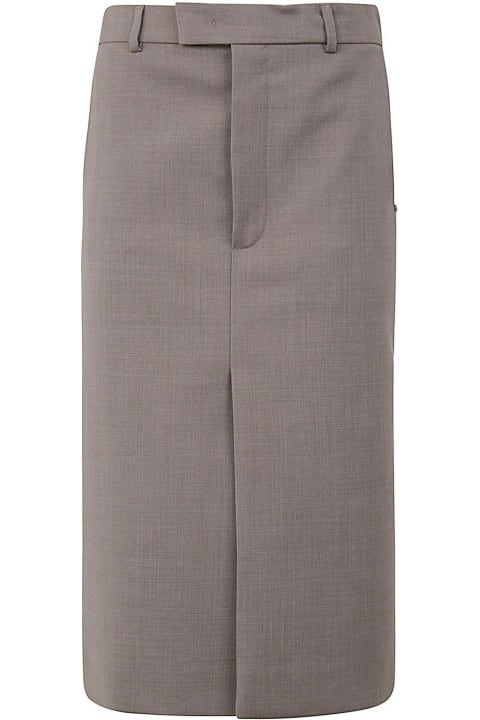 Skirts for Women SportMax Button Detailed Pencil Skirt