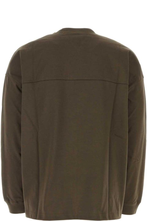 Fleeces & Tracksuits for Men Bottega Veneta Crewneck Long-sleeved T-shirt