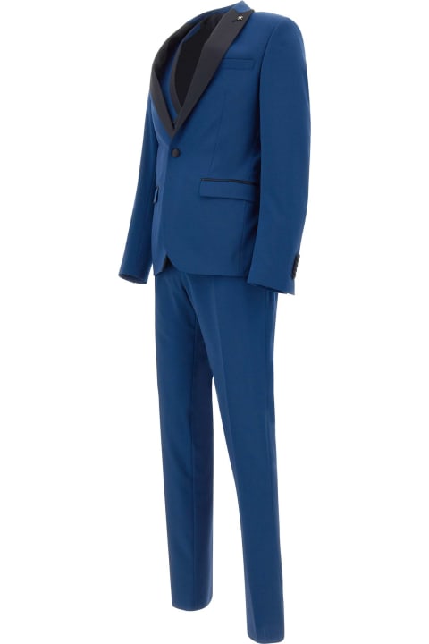 Manuel Ritz Clothing for Men Manuel Ritz Three-piece Formal Suit