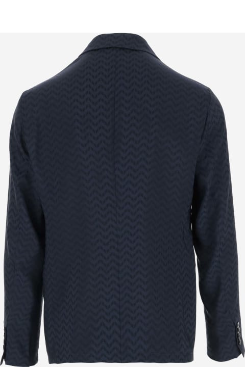 メンズ Giorgio Armaniのコート＆ジャケット Giorgio Armani Viscose Blend Single-breasted Jacket
