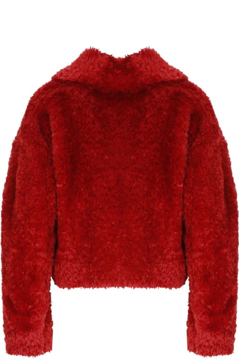 Herno Clothing for Women Herno Cropped Fur Jacket