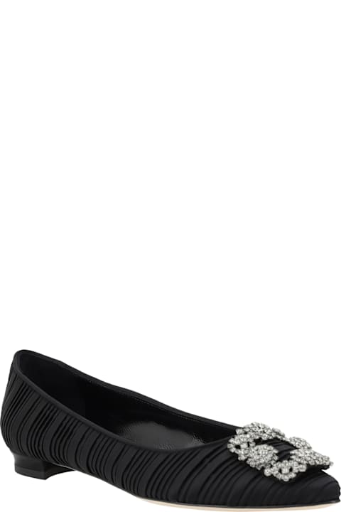Manolo Blahnik Flat Shoes Sale for Women Manolo Blahnik Hangisiflat Ballerinas