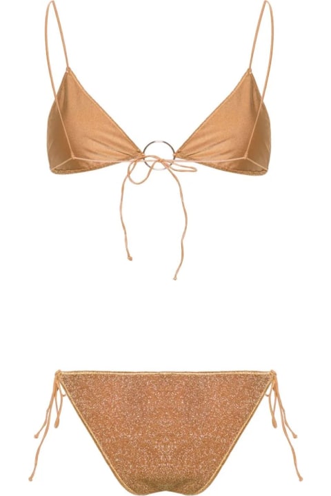 Oseree Swimwear for Women Oseree Toffee Lumiere Ring Microkini