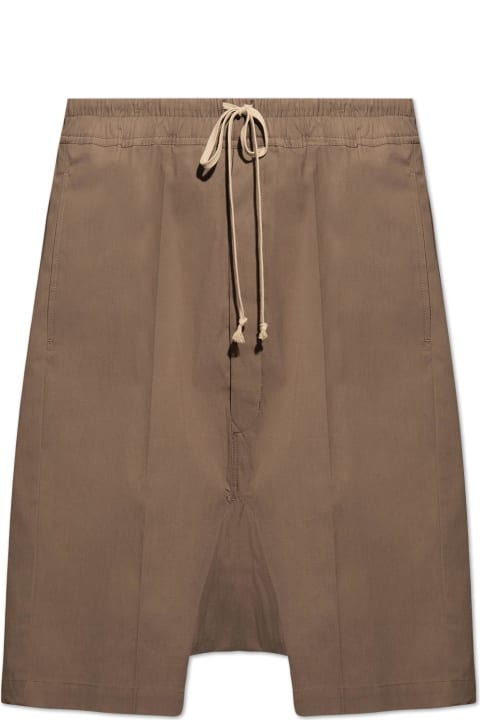 Pants for Women Rick Owens 'rick's Pods' Leather Shorts