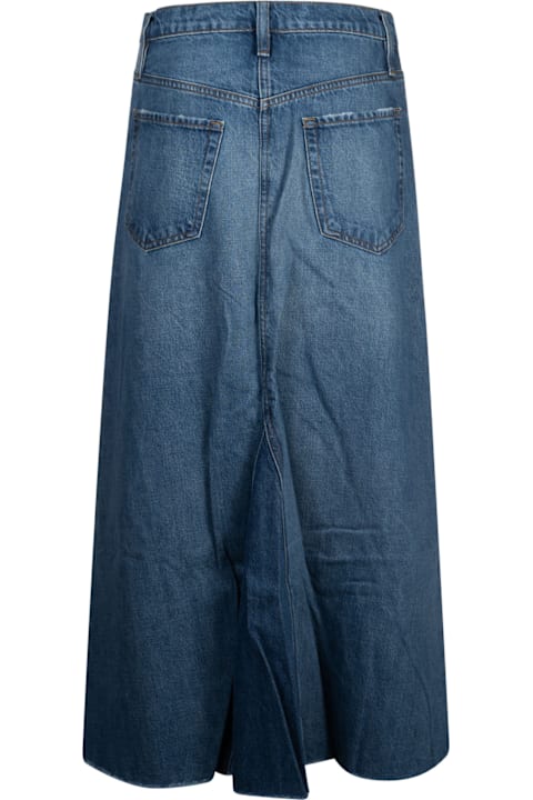 Frame الملابس لـ السيدات Frame Denim Buttoned Skirt