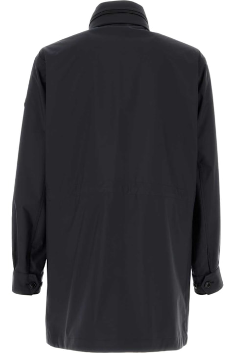 Moncler معاطف وجواكت لـ القسم الرجالي Moncler Midnight Blue Polyester Lanche Jacket