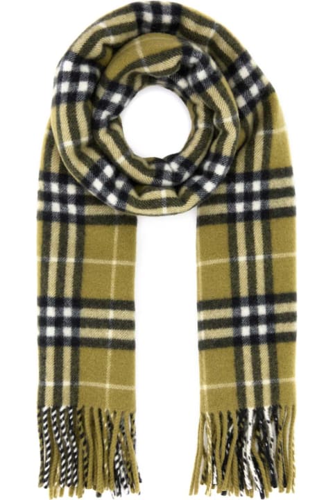 Homeware Burberry Embroidered Cashmere Scarf