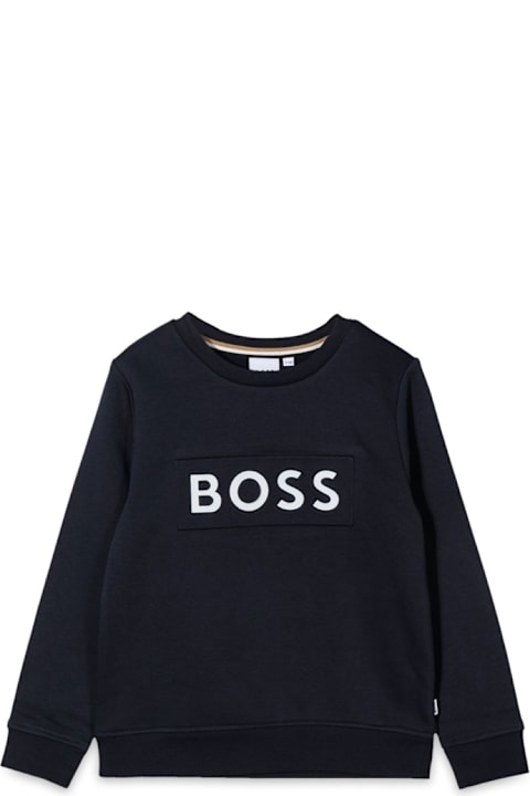 Hugo Boss for Kids Hugo Boss Logo Crewneck Sweatshirt