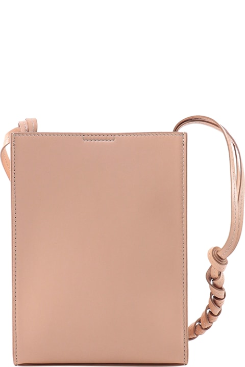 Bags for Men Jil Sander Skin Pink Leather Small Tangle Shoulder Bag
