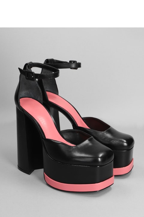 Luana New Pumps In Black Leather