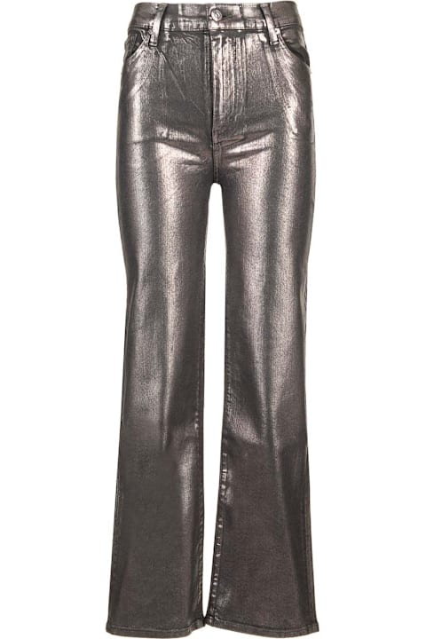 Frame Pants & Shorts for Women Frame "le Sleek Straight" Coated Jeans