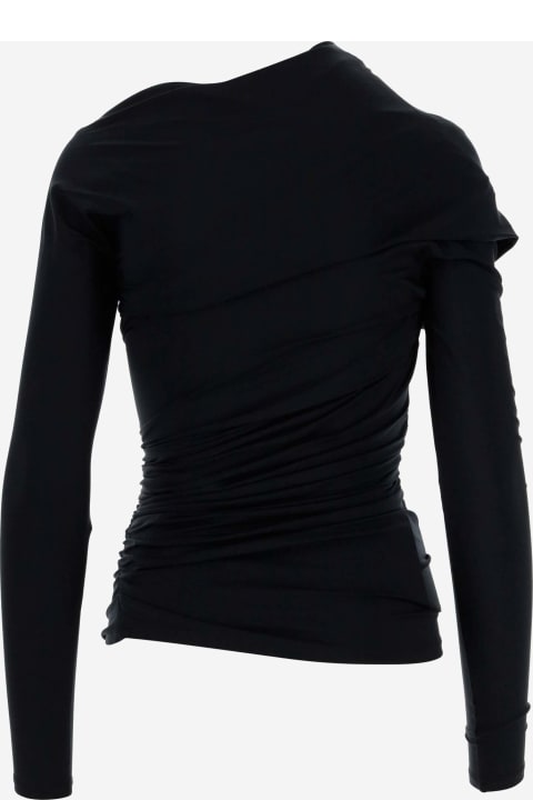 Balenciaga Clothing for Women Balenciaga Cupro Blend Top