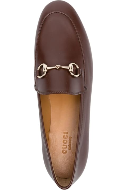 Gucci Jordaan Leather Loafers