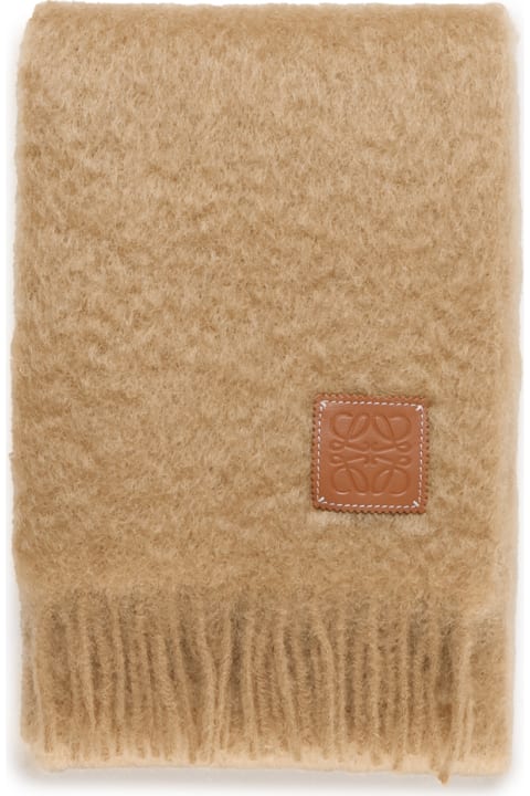 Scarves & Wraps for Women Loewe Logo Patch Scarf