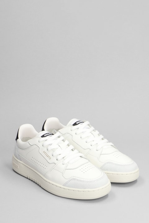 Sneakers for Women Axel Arigato Dice Lo Sneakers In White Suede And Leather