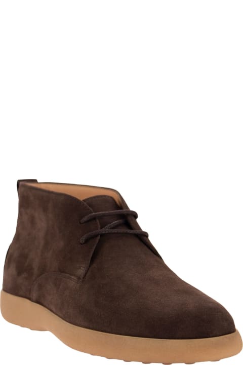 Tod's for Men Tod's Suede Leather Boots