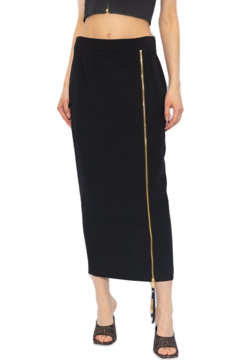 Moschino Skirts for Women Moschino Zip-detailed Skirt