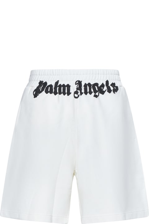 Palm Angels Pants for Men Palm Angels Sporty Bermuda Shorts