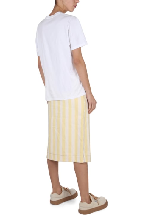 Sunnei Skirts for Women Sunnei Striped Pattern Skirt