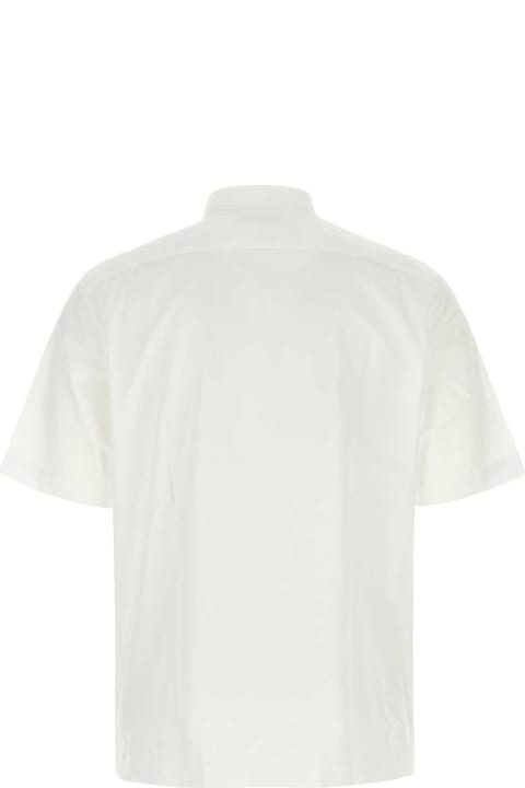 Dries Van Noten Shirts for Men Dries Van Noten White Poplin Clasen Shirt