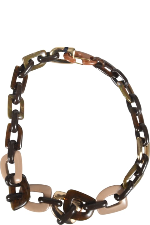 Jewelry for Women Max Mara The Cube Chain Necklace