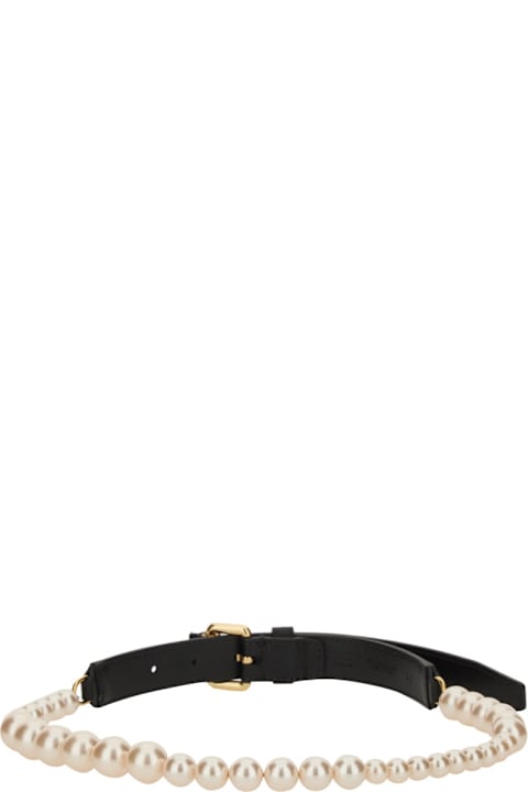 Moschino for Women Moschino Belt With Pearls